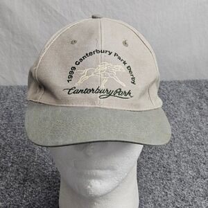 Vintage‎ 1999 Canterbury Park Derby Hat Midwest horse Racing Heritage Minnesota